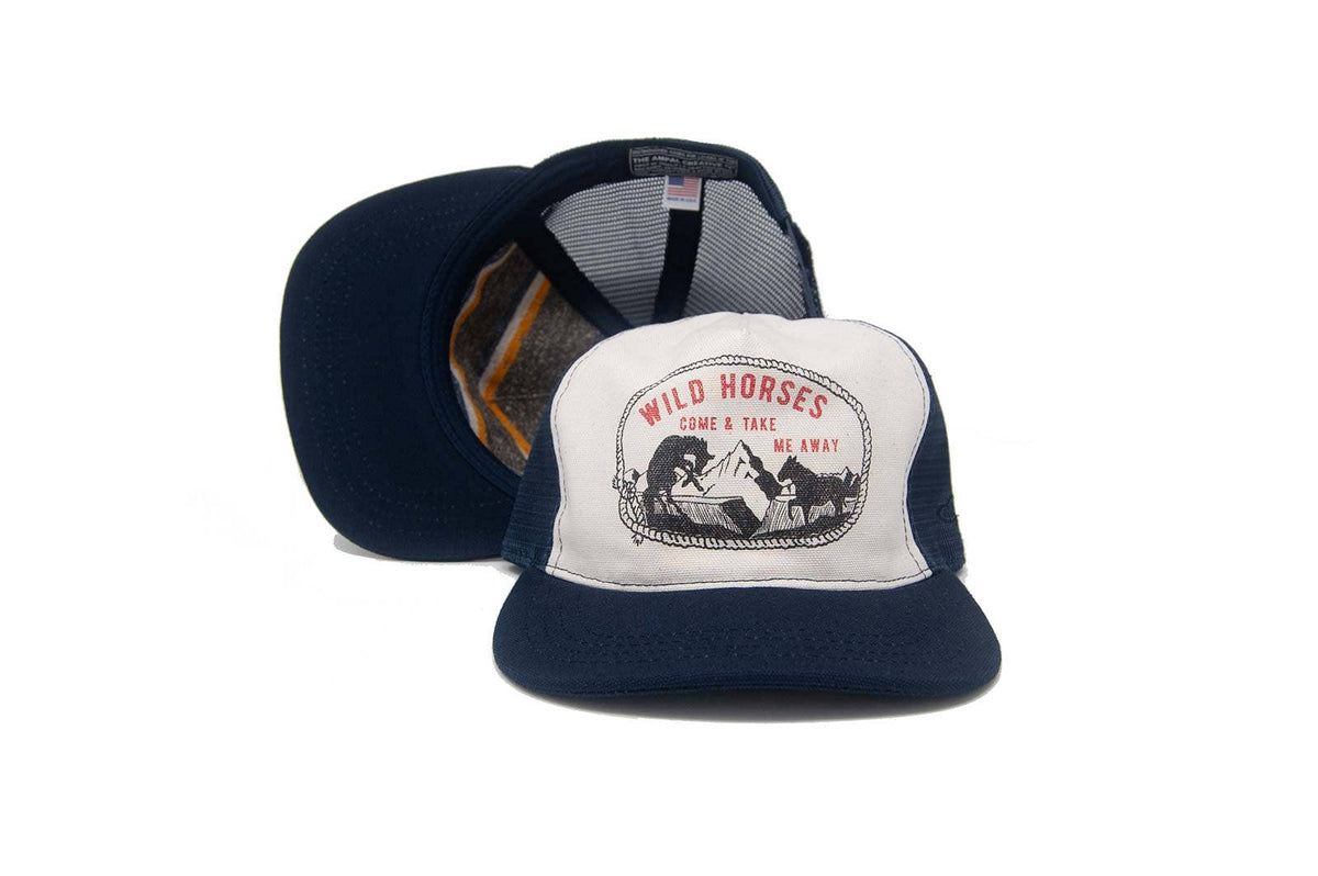 Wild Horses Trucker - Navy