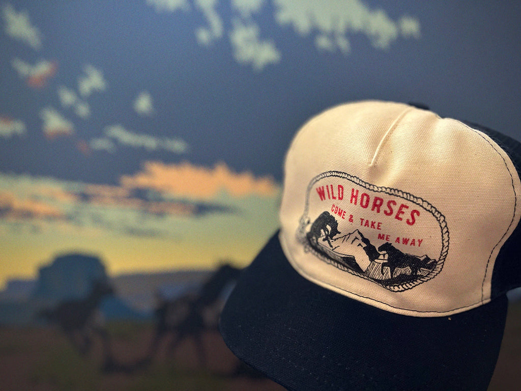 Wild Horses Trucker - Navy
