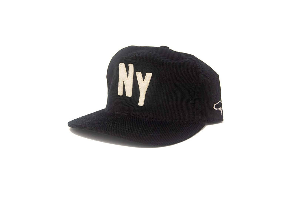 NY CITY SERIES Black Corduroy - Snapback