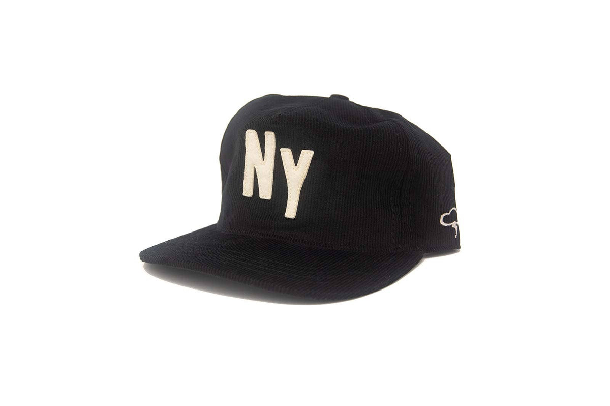 NY CITY SERIES Black Corduroy - Snapback