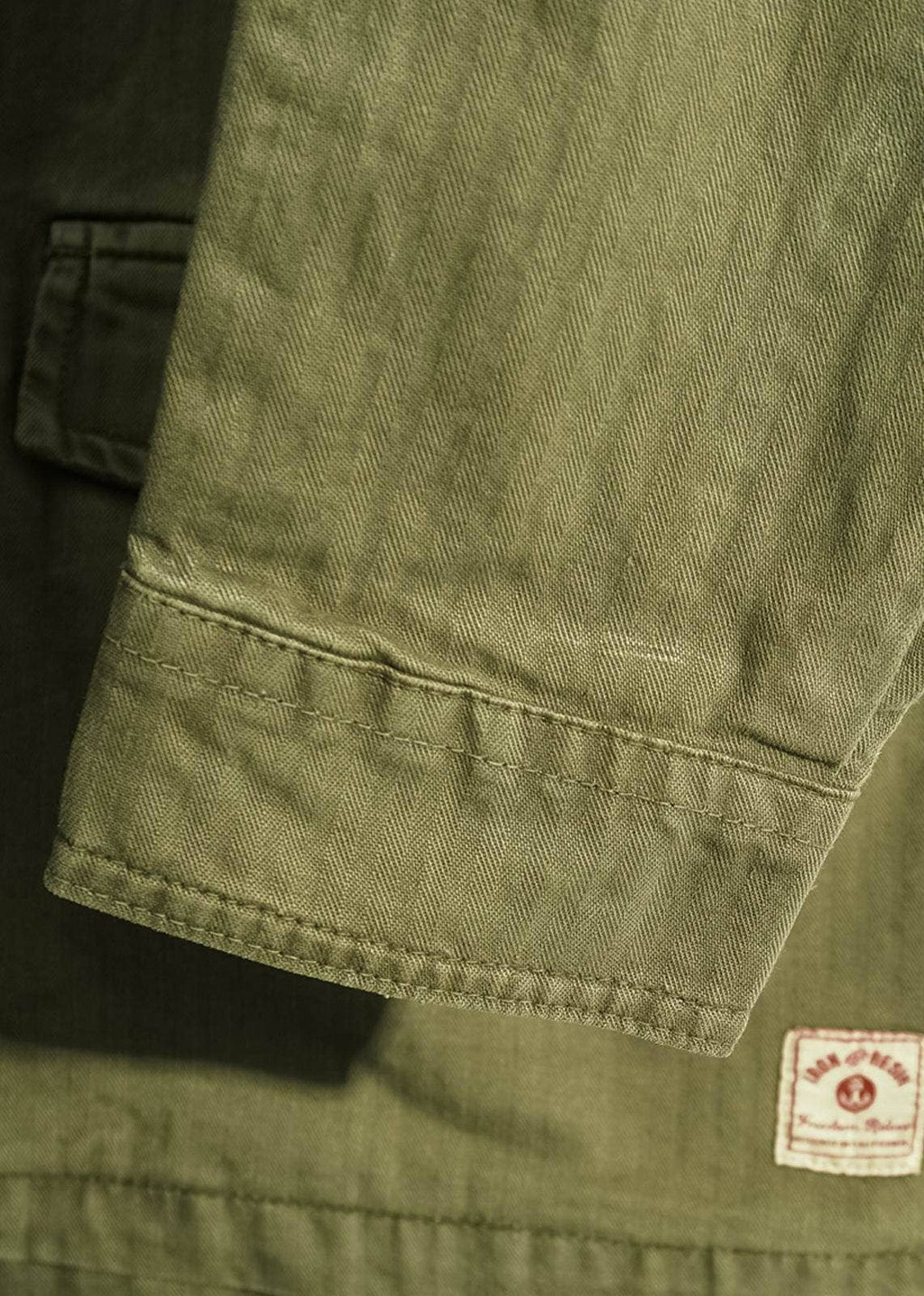Herringbone Military Jacket